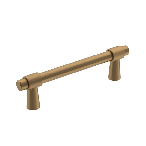 Amerock Destine 3-3/4 in 96 mm Center-to-Center Champagne Bronze Cabinet Pull - BP36858CZ