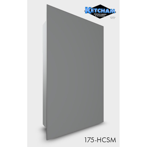 Ketcham 16" x 26" Accessible Surfaced Mounted SS Framed Medicine Cabinet - 175-HCSM