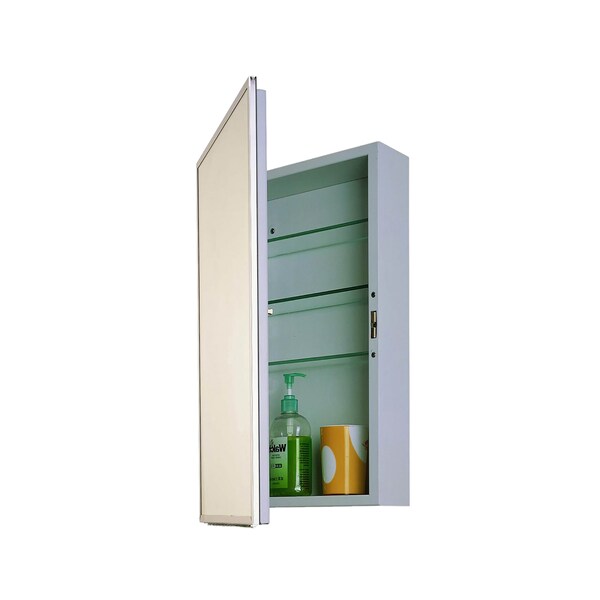 Ketcham 16" x 26" Accessible Surfaced Mounted SS Framed Medicine Cabinet - 175-HCSM
