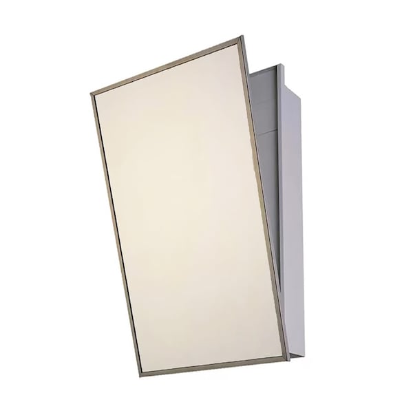 Ketcham 16" x 26" Accessible Surfaced Mounted SS Framed Medicine Cabinet - 175-HCSM