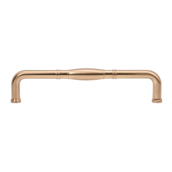 Designperfect 6-5/16'' Center-to-Center Handle Pull, Champagne Bronze/Gold - DPA-R575CBZ