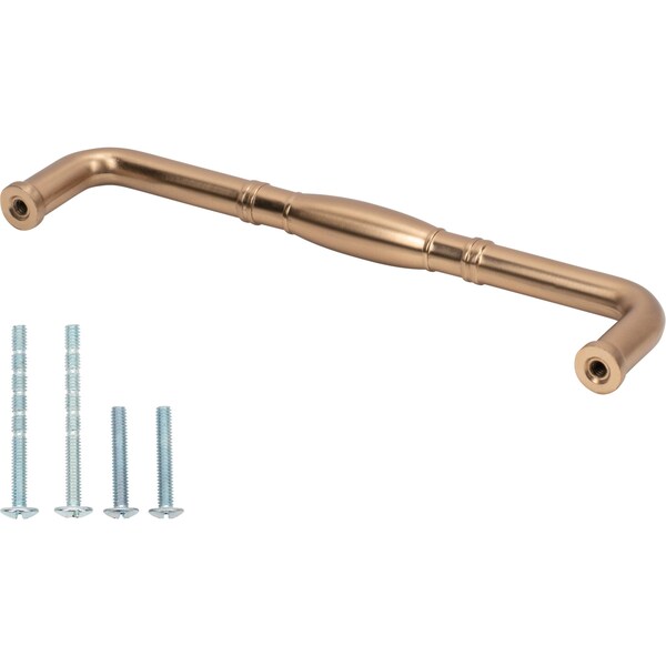Designperfect 6-5/16'' Center-to-Center Handle Pull, Champagne Bronze/Gold - DPA-R575CBZ