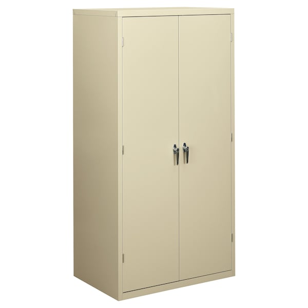 Hon Assembled Storage Cabinet, 36w x 24-1/4d x 71-3/4h, Putty - HSC2472.L.L