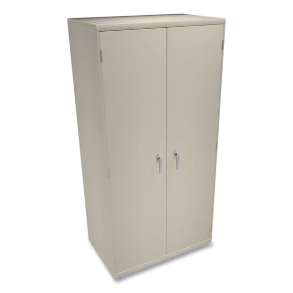Hon Assembled Storage Cabinet, 36w x 24-1/4d x 71-3/4h, Putty - HSC2472.L.L