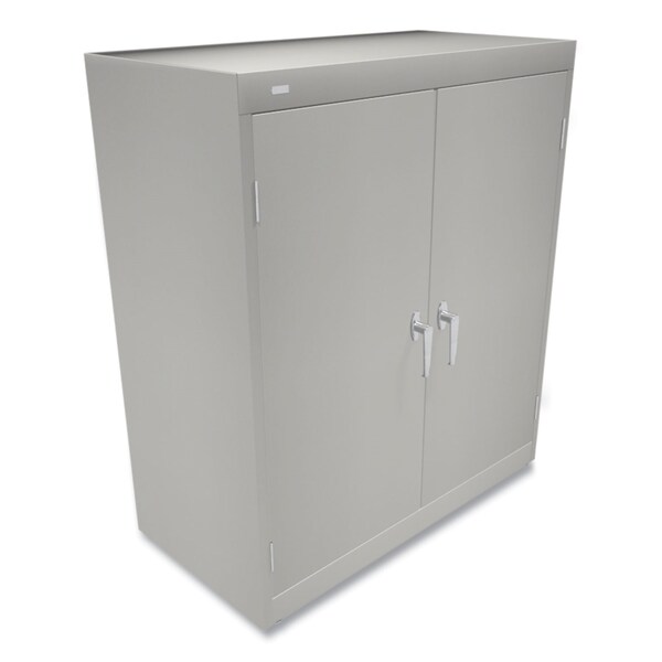 Hon Assembled Storage Cabinet, 36w x 18-1/4d x 41-3/4h, Light Gray - HSC1842.L.Q