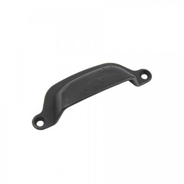 Strategic Brands 3 in. Oil Rubbed Bronze Riverstone Cabinet Cup Pull - 84713
