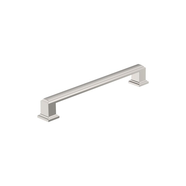 Amerock Appoint 6-5/16 inch 160mm Center-to-Center Polished Nickel Cabinet Pull - BP37360PN