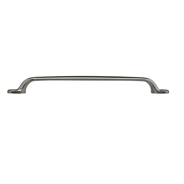 Richelieu 10 1/8 in (256 mm) Center-to-Center Black Nickel Traditional Drawer Pull - BP2377525691