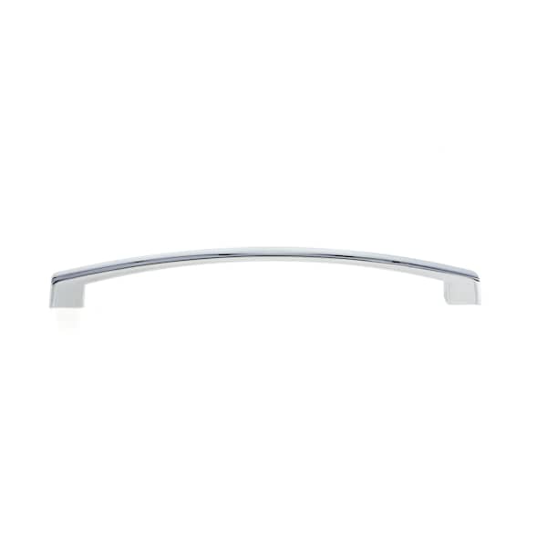Richelieu 7-9/16 in. (192 mm) Center-to-Center Chrome Transitional Drawer Pull - BP8252192140