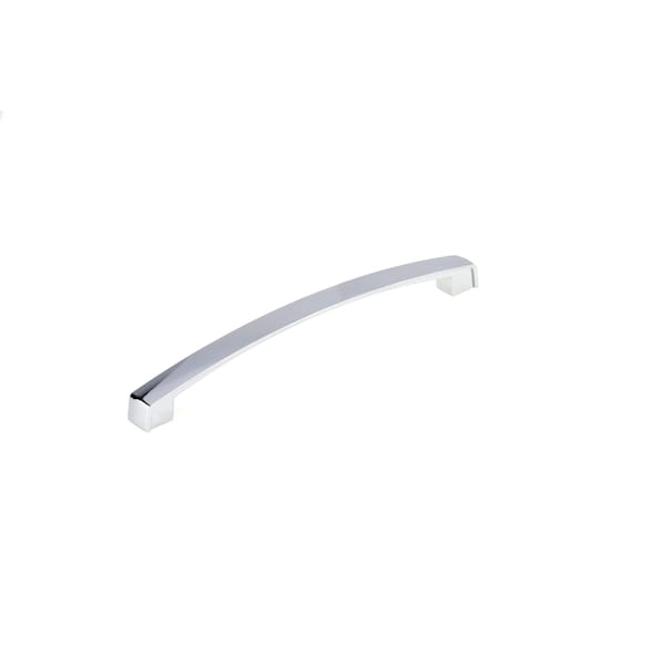 Richelieu 7-9/16 in. (192 mm) Center-to-Center Chrome Transitional Drawer Pull - BP8252192140