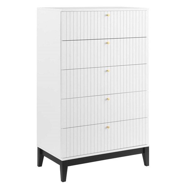 Modway Furniture Dakota Chest, White - 51 x 31.5 x 17.5 in. - MOD-6673-WHI