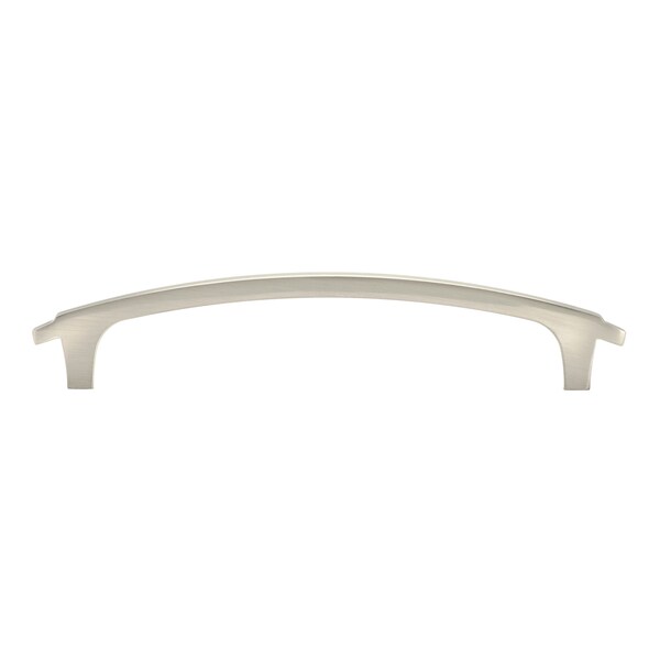 Richelieu 5 1/16 in (128 mm) Center-to-Center Brushed Nickel Contemporary Cabinet Pull - BP5464128195