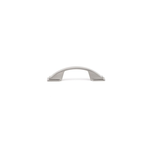 Richelieu 3 in (76 mm) Center-to-Center Brushed Nickel Contemporary Cabinet Pull - BP8323576195