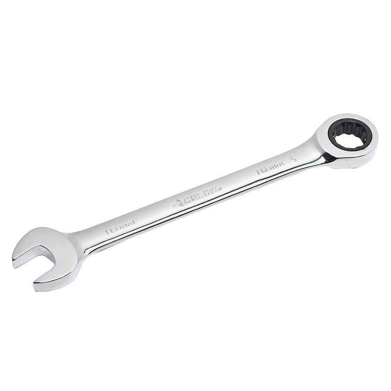 Husky 16 mm 12-Point Metric Ratcheting Combination Wrench - HRW16MM