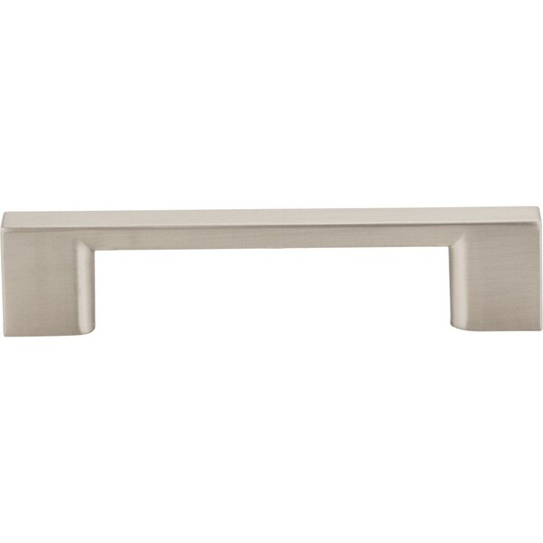 Jeffrey Alexander 96 mm Center-to-Center Satin Nickel Square Sutton Cabinet Bar Pull 25PK - 635-96SN-25