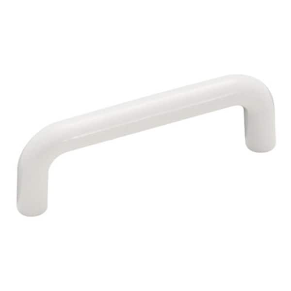 Amerock Amerock A00803 PW Allison Door Pull; Plastic White - 3 in. - A00803 PW