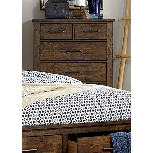 Made4Mattress 53.5 x 17.75 x 37.5 in. Jerrick Chest - Rustic Burnished - MA2971440
