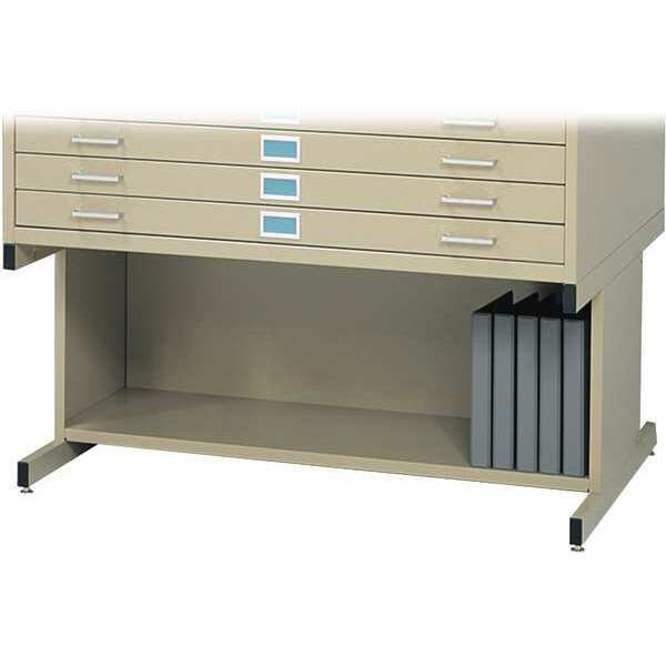 Safco High Base for 4994TSR Flat File, Trop Snd - 4975TS