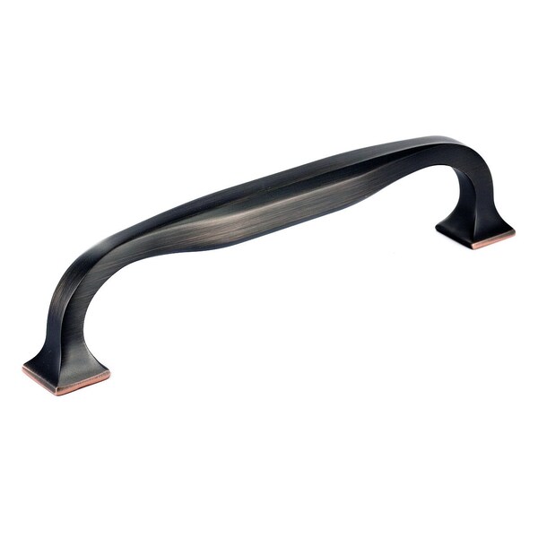 Richelieu 5 1/16 in (128 mm) Center-to-Center Brushed Oil-Rubbed Bronze Transitional Cabinet Pull Dorchester - 3921128BORB
