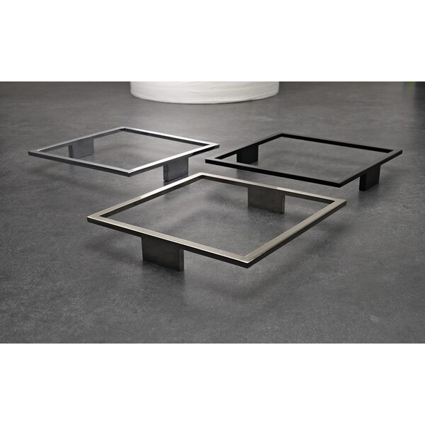Richelieu 6 5/16 in (160 mm) Center-to-Center Matte Black Contemporary Cabinet Pull - 1015160900