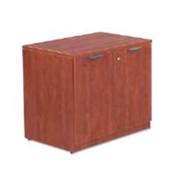 Fine-Line ALEVA613622MC Valencia Series Storage Cabinet, Medium Cherry - FI2501119