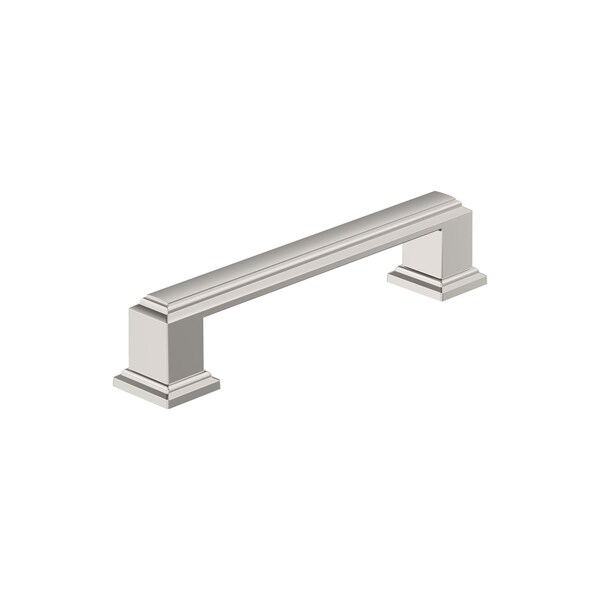 Amerock Appoint 3-3/4 inch 96mm Center-to-Center Polished Nickel Cabinet Pull - BP36759PN
