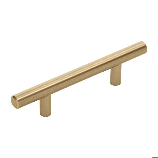 Hickory Hardware Bar Pulls Collection Pull 3 Inch Center to Center Champagne Bronze Finish - HH075593-CBZ