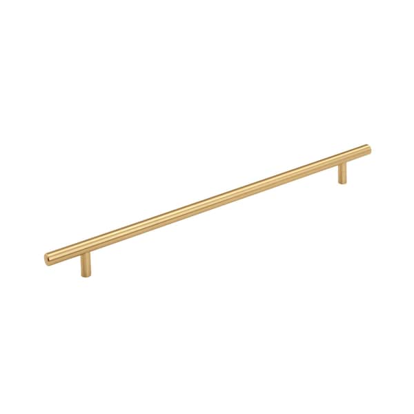 Amerock Bar Pulls 12-5/8 in 320 mm Center-to-Center Champagne Bronze Cabinet Pull - BP19014CZ