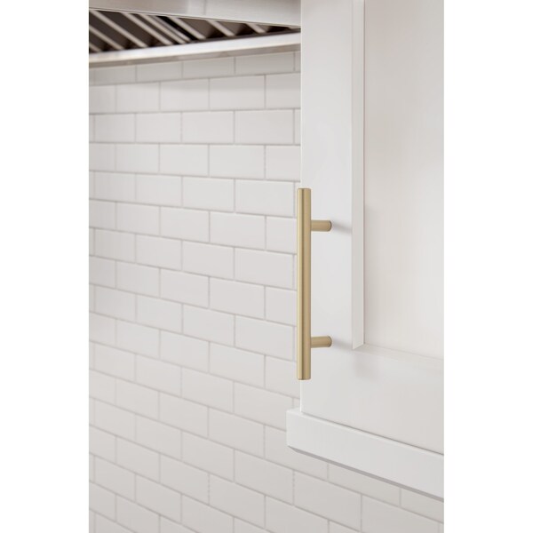 Amerock Bar Pulls 3-3/4 in 96 mm Center-to-Center Champagne Bronze Cabinet Pull - BP40516CZ