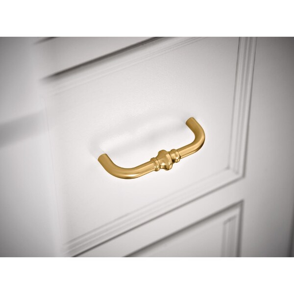 Moen Moen Colinet Bar Cabinet Pull 4 in. Brushed Gold 1 pk - YB0507BG