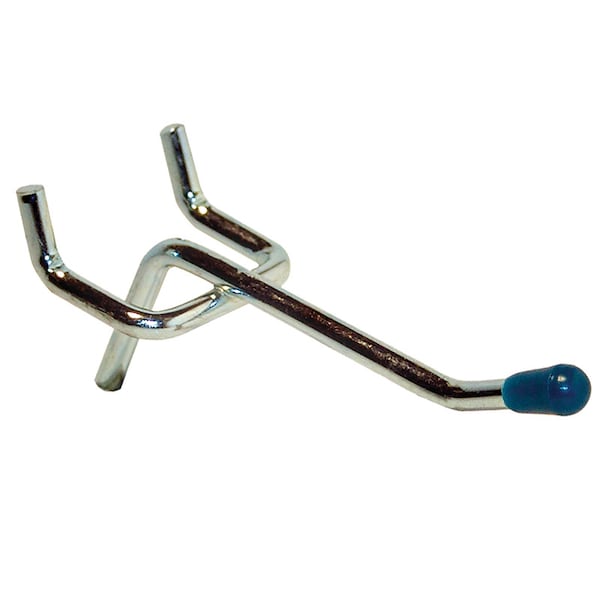 Crawford Crawford Zinc Plated Silver Steel 2 in. Peg Hooks 1 pk - 18320-100