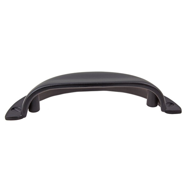 Gliderite Hardware 2-1/2 in. Center to Center Matte Black Bin Pull - 4158-MB, 5PK - 4158-MB-5