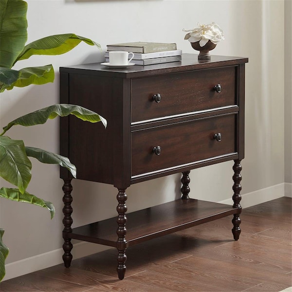 Madison Park Signature Beckett Accent Chest, Morocco Brown - 36 x 14.75 x 34.25 in. - MPS130-0293