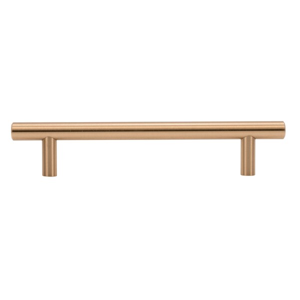 Designperfect 5-1/16'' Center-to-Center Cabinet Bar Pull, Champagne Bronze/Gold, 25PK - DPA25T204CBZ
