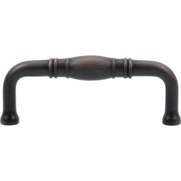 Designperfect 3'' Center-to-Center Handle Pull, Brushed Oil Rubbed Bronze - DPA-R572ORB