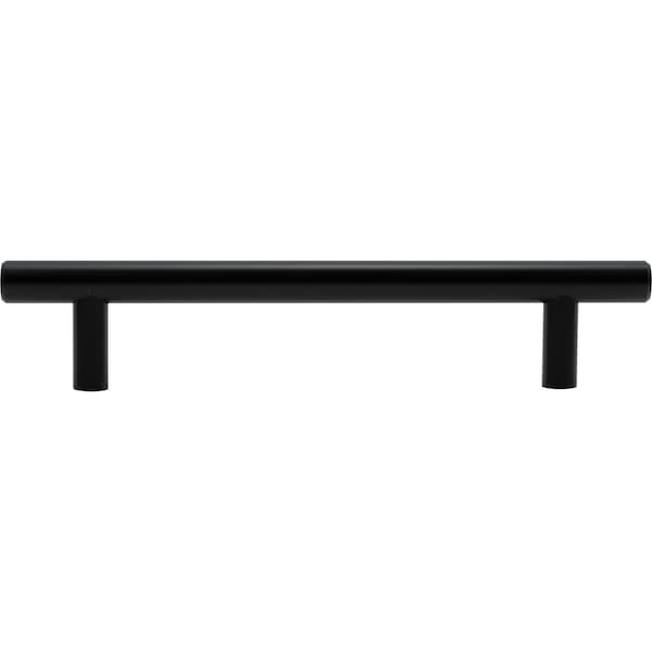 Designperfect 5-1/16'' Center-to-Center Bar Pull, Matte/Flat Black - DPA-T204BLK