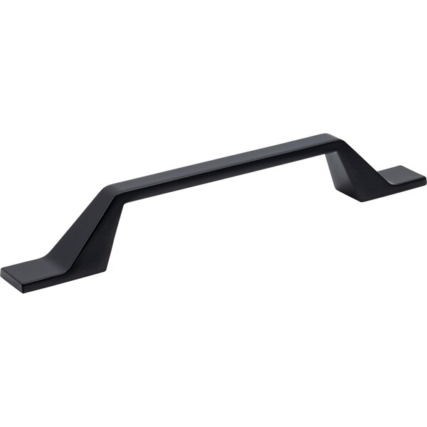 Designperfect 5-1/16'' Center-to-Center Handle Pull, Matte/Flat Black, 10PK - DPA10S624BLK