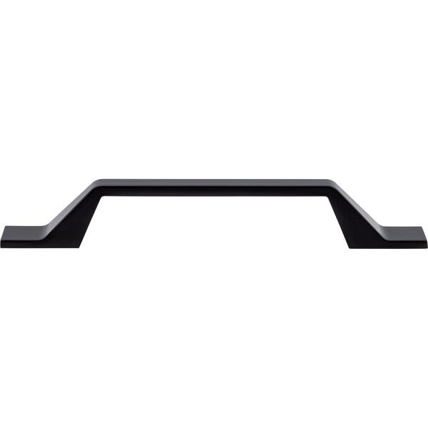 Designperfect 5-1/16'' Center-to-Center Handle Pull, Matte/Flat Black, 10PK - DPA10S624BLK