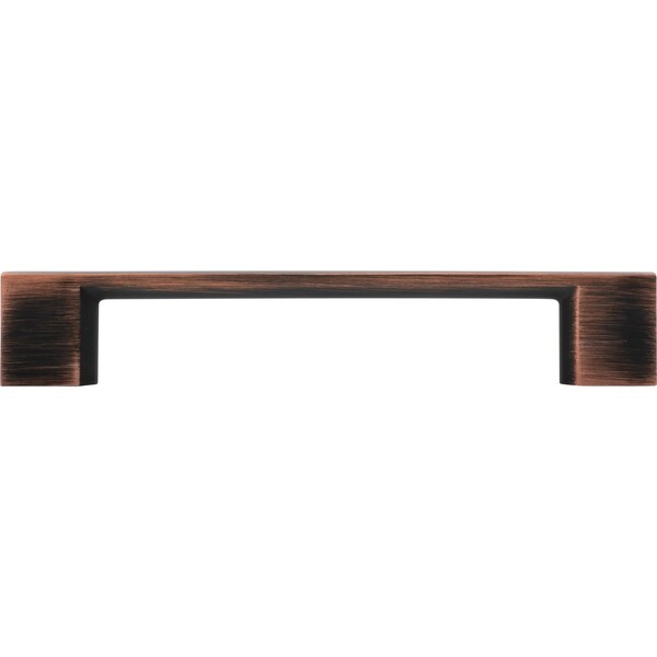 Designperfect 5-1/16'' Center-to-Center Square Cabinet Pull, Brushed Oil Rubbed Bronze, 25PK - DPA25S794ORB