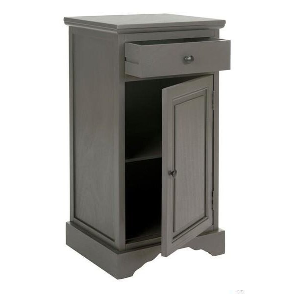 Safavieh Jett Cabinet- Grey - 31.5 X 13.75 X 16 In. - AMH5722A