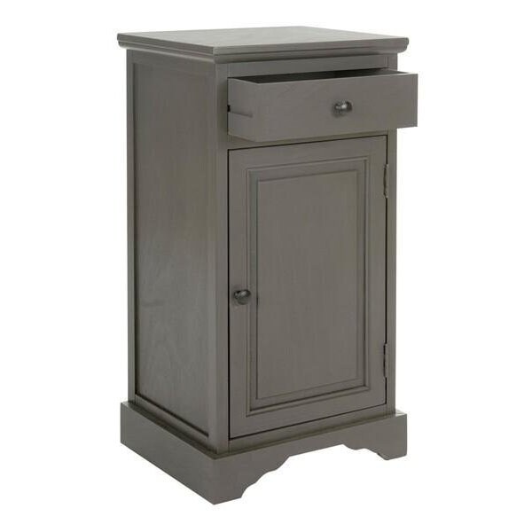 Safavieh Jett Cabinet- Grey - 31.5 X 13.75 X 16 In. - AMH5722A
