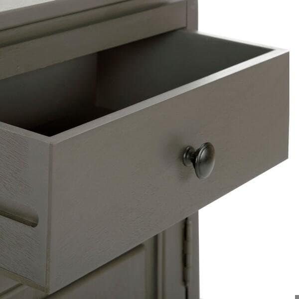 Safavieh Jett Cabinet- Grey - 31.5 X 13.75 X 16 In. - AMH5722A