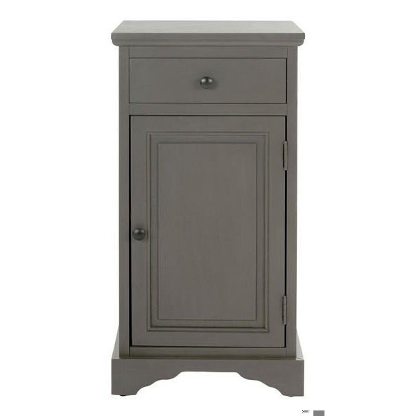 Safavieh Jett Cabinet- Grey - 31.5 X 13.75 X 16 In. - AMH5722A