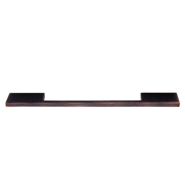 South Main Hardware Wide Modern Die Cast Cabinet Handle, 6.3" center to center, Oil Rubbed Bronze, 10PK - SH198-OR-10