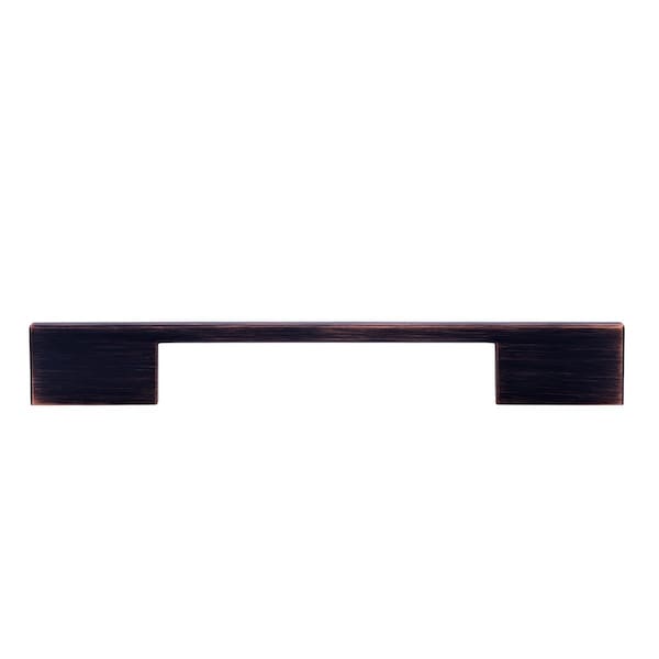 South Main Hardware Wide Modern Die Cast Cabinet Handle, 6.3" center to center, Oil Rubbed Bronze, 10PK - SH198-OR-10