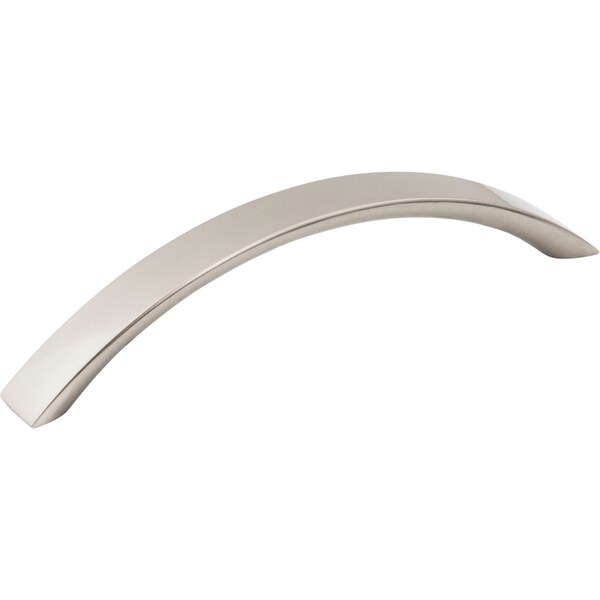Elements By Hardware Resources 128 mm Center-to-Center Satin Nickel Arched Belfast Cabinet Pull - 776-128SN