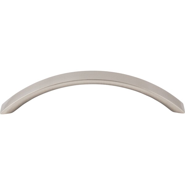 Elements By Hardware Resources 128 mm Center-to-Center Satin Nickel Arched Belfast Cabinet Pull - 776-128SN