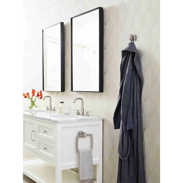Amerock Revitalize 5-1/16 in 128 mm Center-to-Center Satin Nickel Cabinet Pull - BP55346G10