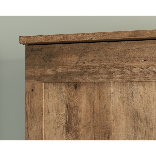 Sauder Double Deep Storage Cabinet Rp , Two adjustable shelves and one fixed shelf behind each door - 427959