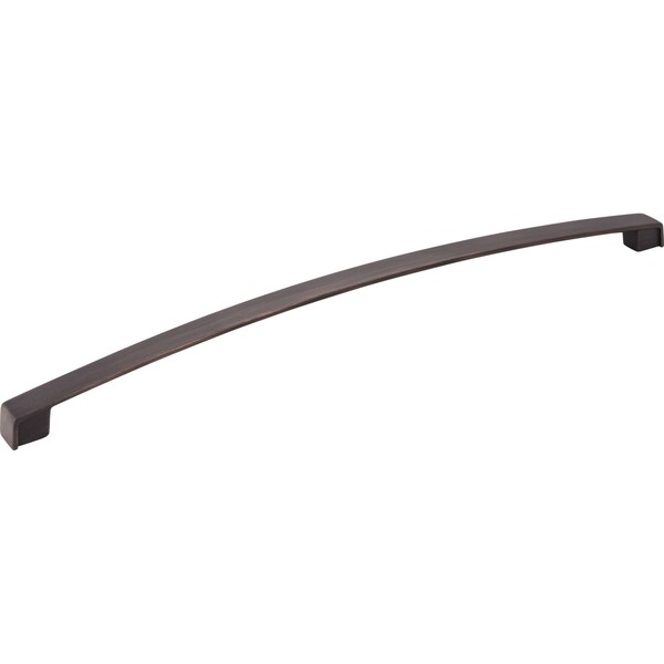 Jeffrey Alexander 320 mm Center-to-Center Brushed Oil Rubbed Bronze Merrick Cabinet Pull - 549-320DBAC